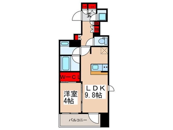 コンフォリア東陽町の物件間取画像